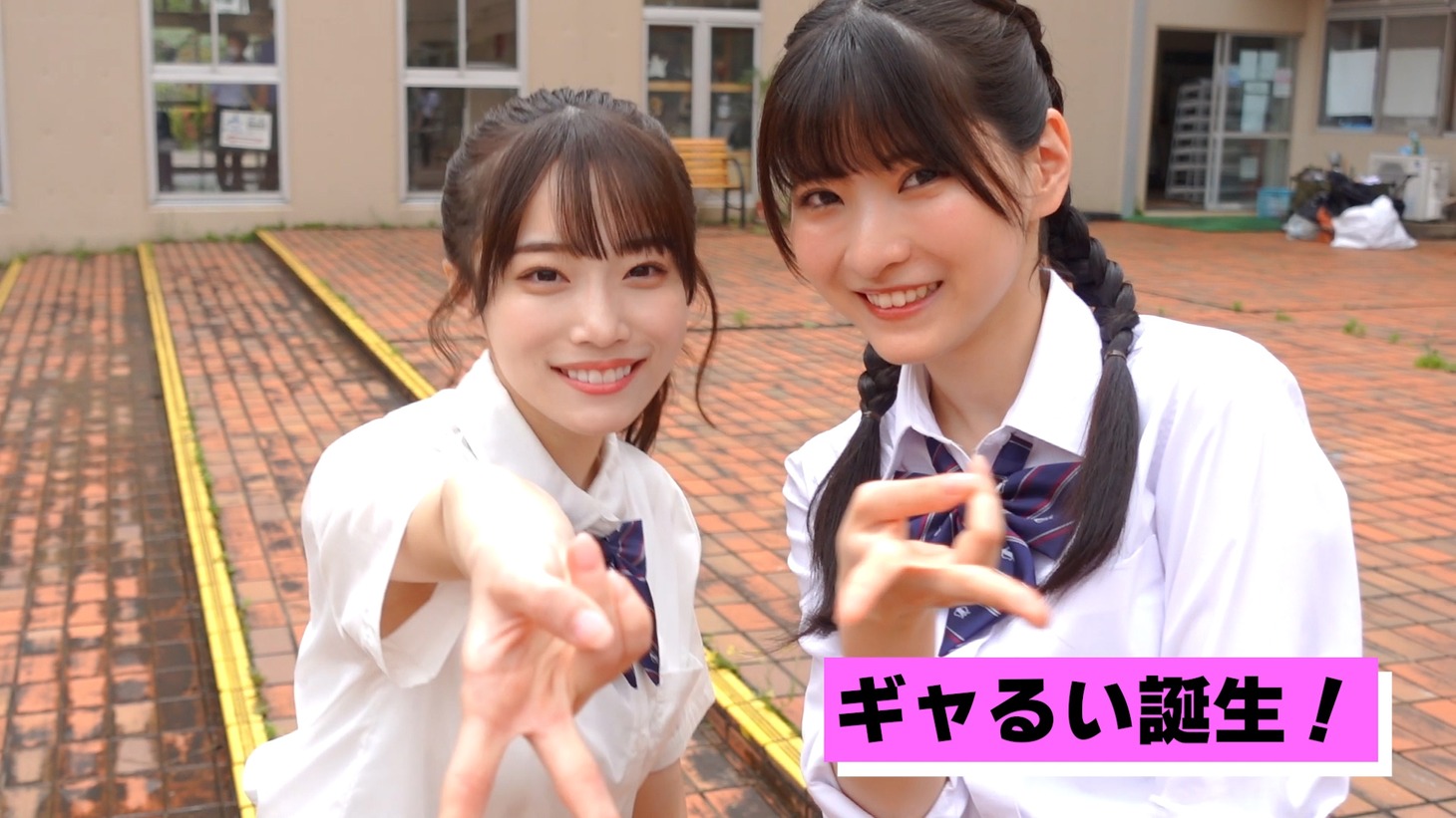 #ババババンビ「ハナビガタリ」ミュージックビデオのメイキング映像より。