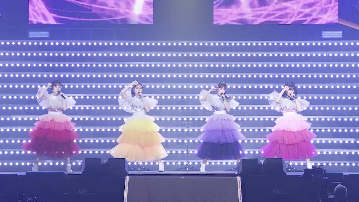 「ももクロ【LIVE】CONTRADICTION (from ももいろクリスマス2021 ~さいたまスーパーアリーナ大会~ DAY2)」より。