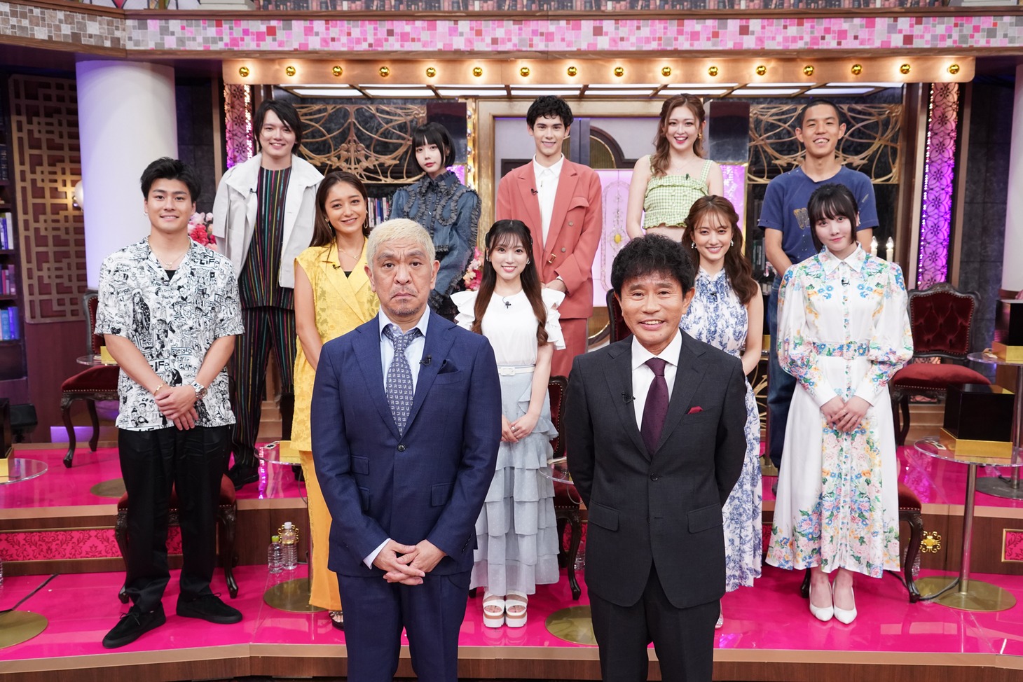 日本テレビ「ダウンタウン vs Z世代 ヤバイ昭和あり？なし？」出演者 (c)日本テレビ