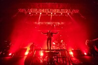 「DIR EN GREY TOUR22 PHALARIS -Vol.I-」神奈川・KT Zepp Yokohama公演の様子。（撮影：尾形隆夫）