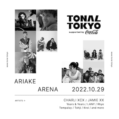 「TONAL TOKYO」告知ビジュアル
