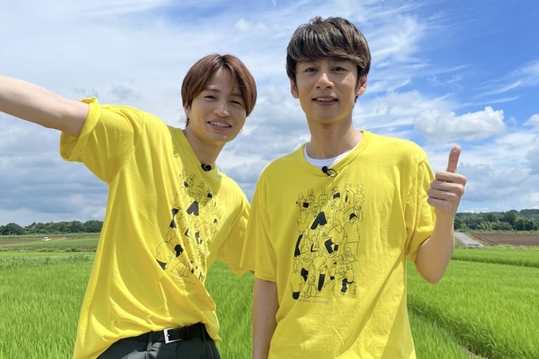 左から菊池風磨（Sexy Zone）、中丸雄一（KAT-TUN）。(c)日本テレビ