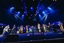 東京スカパラダイスオーケストラとALIのセッションの様子。（撮影：勝永裕介）