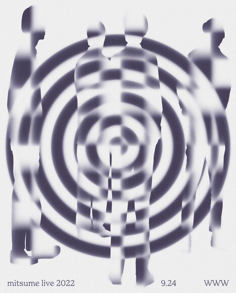 「mitsume live 2022」ビジュアル