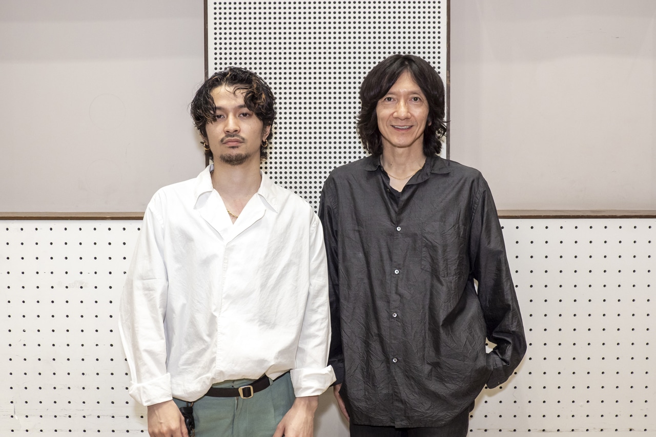 左から常田大希、吉井和哉。（写真提供：NHK）