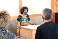 U-zhaanのワークショップ「Table講座」の様子。