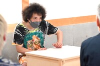 U-zhaanのワークショップ「Table講座」の様子。