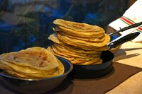 大量に焼かれたパロタ。