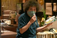 トークコーナーのU-zhaan。