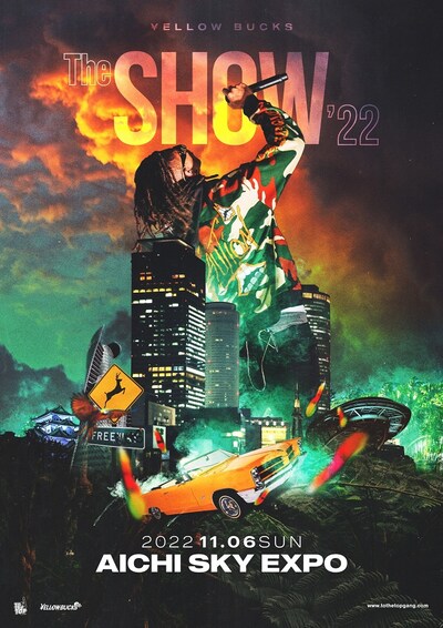 ¥ellow Bucks「The Show '22」ビジュアル