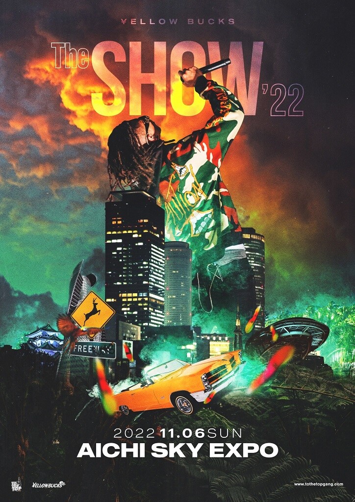 ¥ellow Bucks「The Show '22」ビジュアル