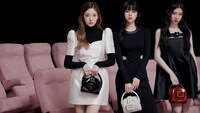 ITZYが起用された「CHARLES & KEITH FALL COLLECTION 2022」キャンペーンビジュアル。