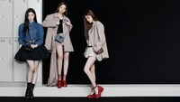 ITZYが起用された「CHARLES & KEITH FALL COLLECTION 2022」キャンペーンビジュアル。