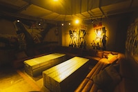 YOKOHAMA COAST garage+の楽屋。