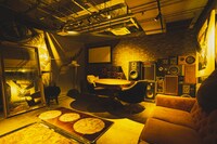 YOKOHAMA COAST garage+の楽屋。