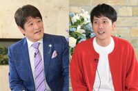 左から林修、二宮和也（嵐）。(c)MBS