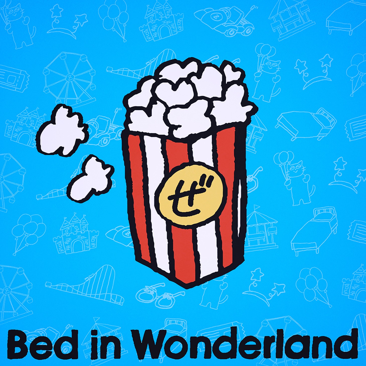 ぜったくん「Bed in Wonderland」配信ジャケット