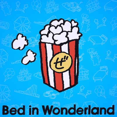 ぜったくん「Bed in Wonderland」ジャケット