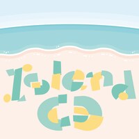 ホフディラン「Island CD」ジャケット