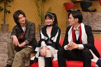 「仮面ライダーギーツ」制作発表の様子。