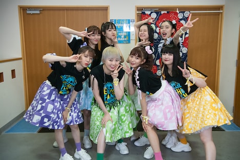 「ファミえん」初日終演後の私立恵比寿中学。