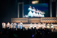 EBiDAN NEXTと超ときめき♡宣伝部のコラボ企画の様子。（撮影：笹森健一）