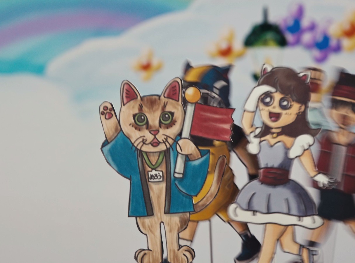 ザ・リーサルウェポンズ「ねこねこヘヴン feat.上坂すみれ」ミュージックビデオより。