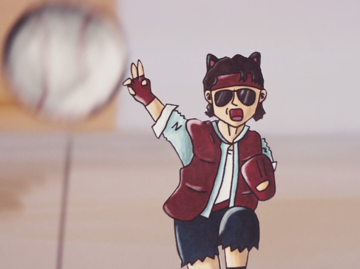 ザ・リーサルウェポンズ「ねこねこヘヴン feat.上坂すみれ」ミュージックビデオより。