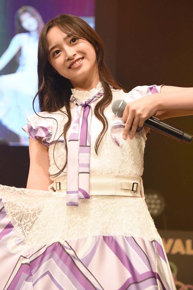 センターに抜擢された乃木坂46の5期生・井上和。