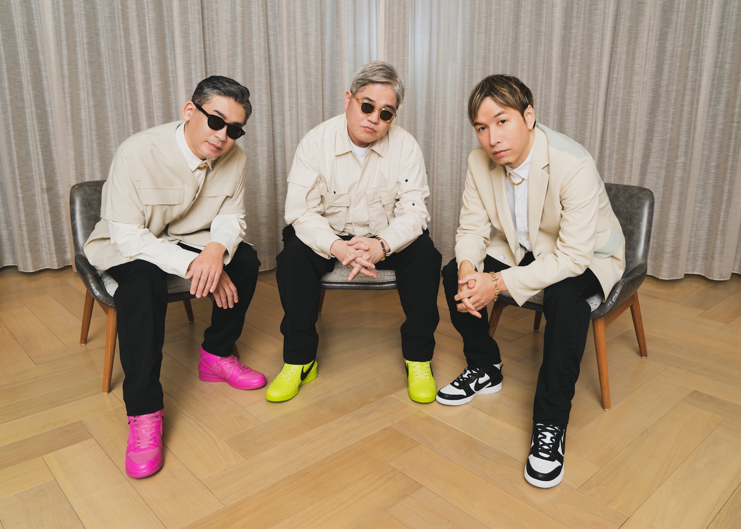 現在はRYO-Z、ILMARI、FUMIYAの3人体制で活動しているRIP SLYME。