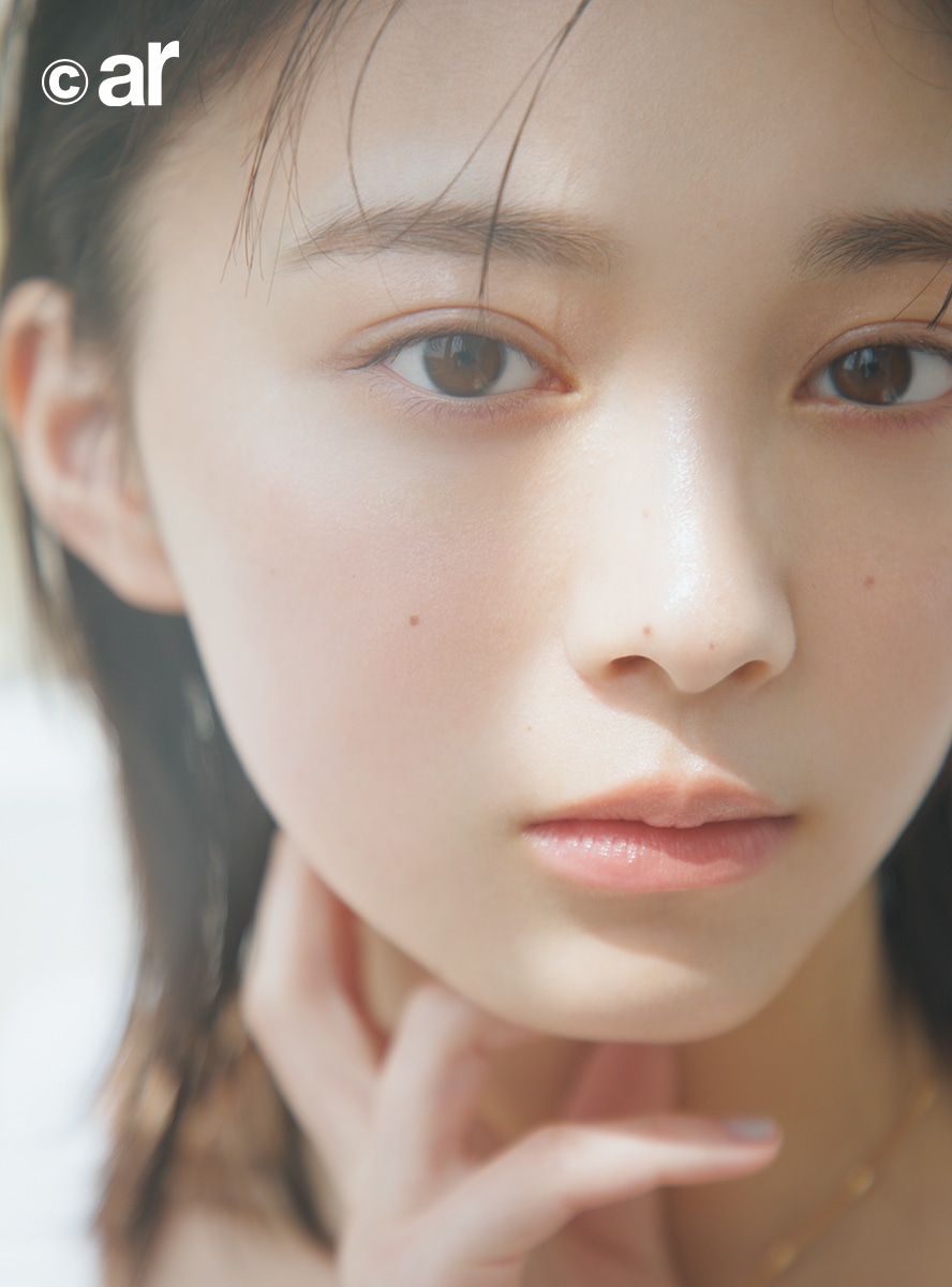 「ar」2022年9月号より森田ひかる。