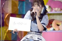 「『妖精を見つけたけど、思っていたのと違った！』どんな妖精？」というお題に回答する田口空（アイドルカレッジ）。