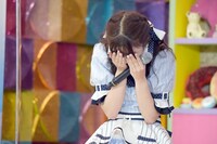 回答を出したあとに恥ずかしそうにする田口空（アイドルカレッジ）。