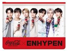 「コカ・コーラ ゼロ× ENHYPEN」オリジナルスライダーポーチデザイン