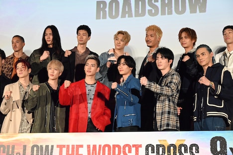 「HiGH&LOW THE WORST X」最速キックオフイベントの様子。