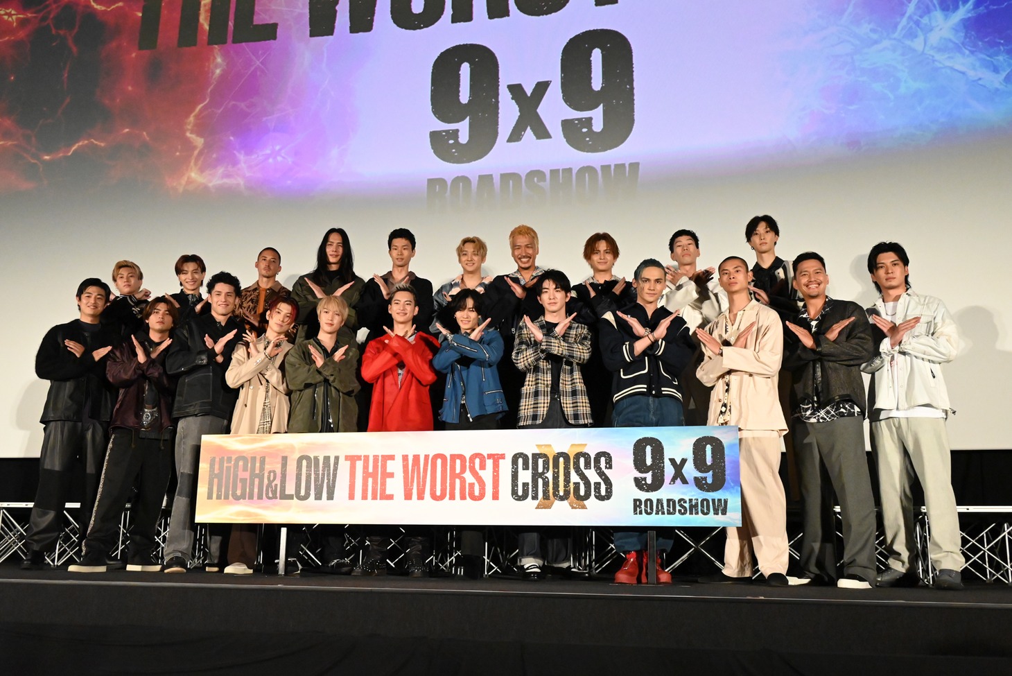 「HiGH&LOW THE WORST X」最速キックオフイベントの様子。