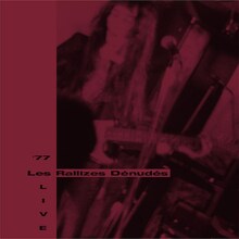 裸のラリーズ「'77 LIVE」ジャケット