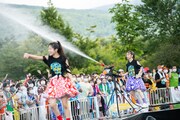 私立恵比寿中学「エビ中 夏のファミリー遠足 略してファミえん in 山中湖 2022」2日目の様子。