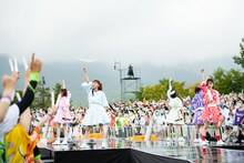 私立恵比寿中学「エビ中 夏のファミリー遠足 略してファミえん in 山中湖 2022」2日目の様子。