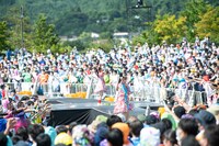 私立恵比寿中学「エビ中 夏のファミリー遠足 略してファミえん in 山中湖 2022」2日目の様子。
