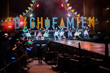 私立恵比寿中学「エビ中 夏のファミリー遠足 略してファミえん in 山中湖 2022」1日目の様子。