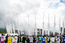 私立恵比寿中学「エビ中 夏のファミリー遠足 略してファミえん in 山中湖 2022」2日目の様子。