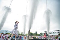 私立恵比寿中学「エビ中 夏のファミリー遠足 略してファミえん in 山中湖 2022」2日目の様子。