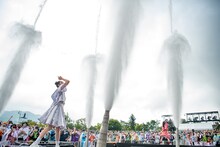 私立恵比寿中学「エビ中 夏のファミリー遠足 略してファミえん in 山中湖 2022」2日目の様子。