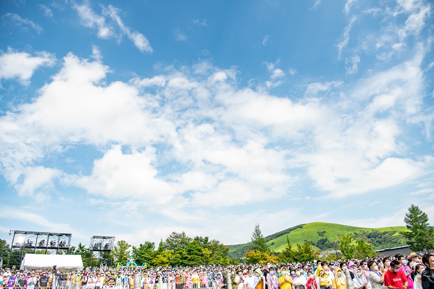 私立恵比寿中学「エビ中 夏のファミリー遠足 略してファミえん in 山中湖 2022」2日目の様子。