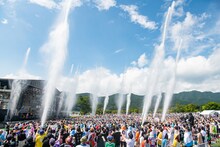 私立恵比寿中学「エビ中 夏のファミリー遠足 略してファミえん in 山中湖 2022」2日目の様子。