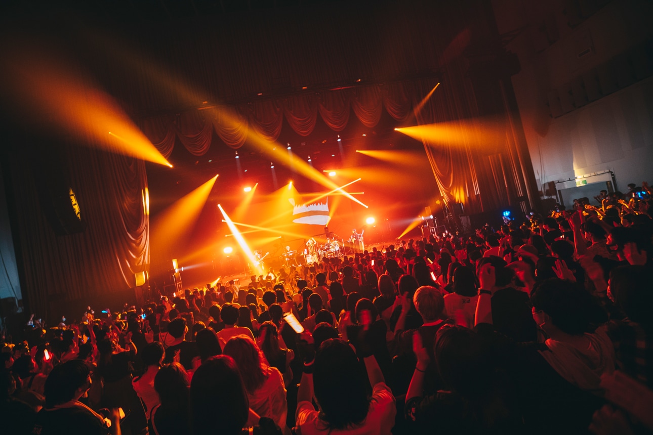 「syudou Live 2022『加速』」より。（Photo by Shingo Tamai）