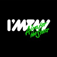 I'mew（あいみゅう）「Aim for the Stars」ロゴ