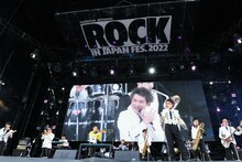 東京スカパラダイスオーケストラのステージの様子。（写真提供：ROCK IN JAPAN FESTIVAL 2022）