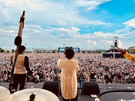 東京スカパラダイスオーケストラのステージの様子。（写真提供：Sony Music Artists）